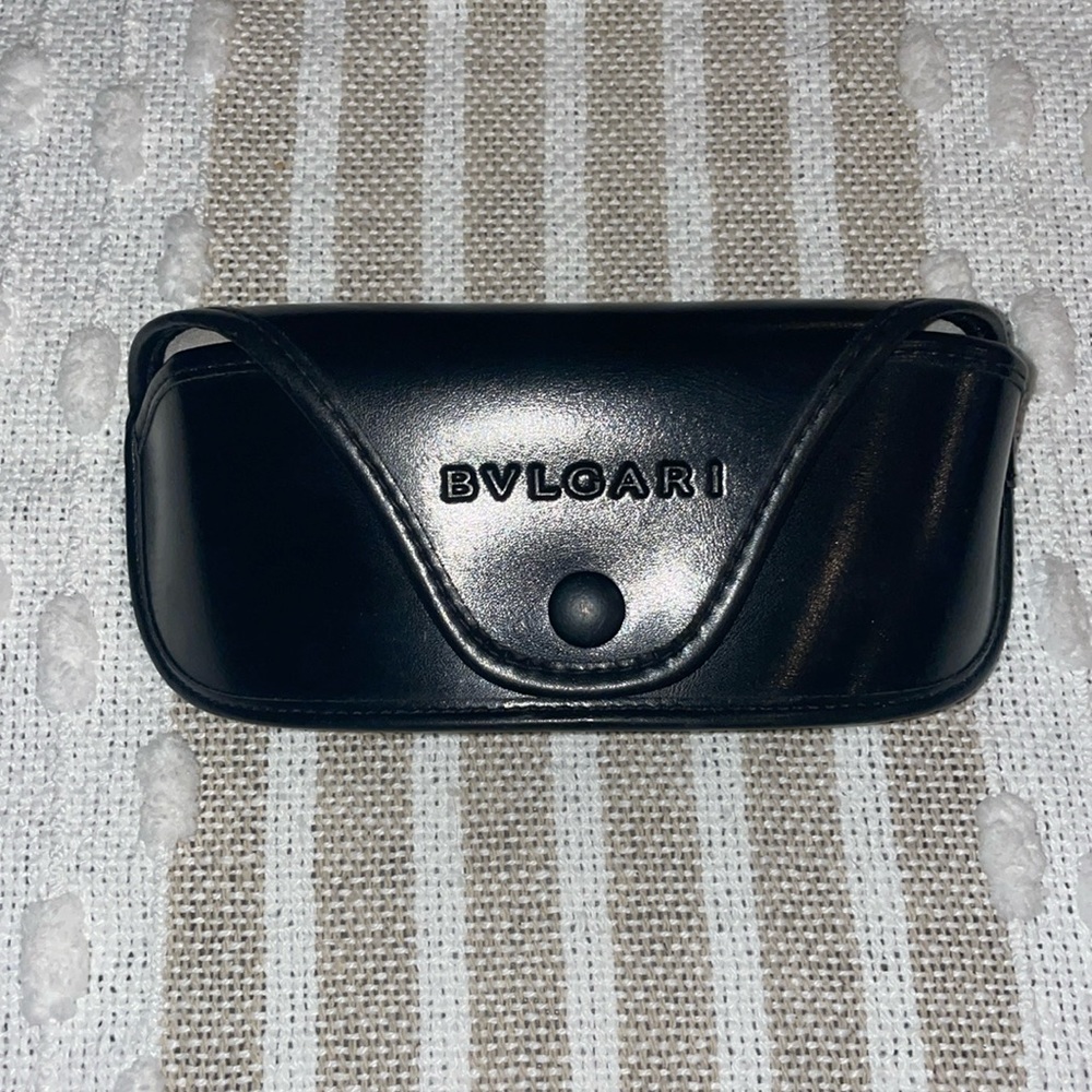BVLGARI soft snap sunglasses case